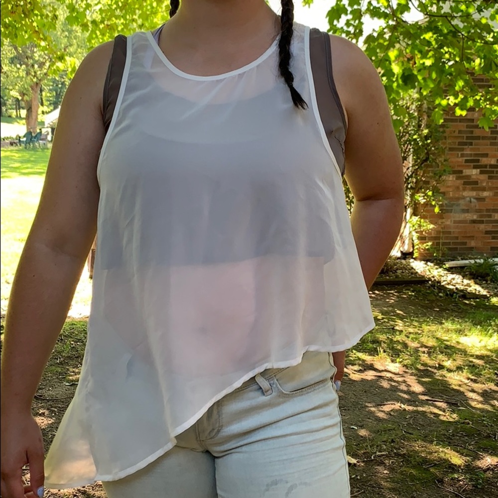 Unknown brand asymmetrical top